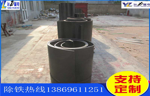 皮帶除鐵器，天津皮帶除鐵器專項(xiàng)整治_安裝_天津除鐵器如何換皮帶跑偏原因及如何調(diào)_刮板價(jià)格