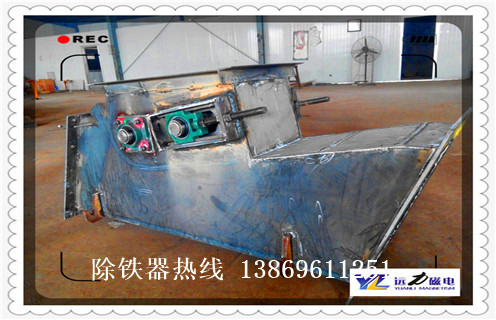 管道自動永磁除鐵器，重慶管道式自動永磁除鐵器價格_遠力重慶管道式自動永磁除鐵器12000高斯_可定制工作原理_安裝示意圖