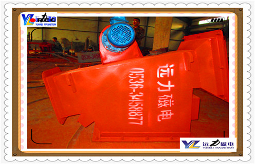 管道除鐵器，江蘇管道除鐵器原理_遠(yuǎn)力江蘇管道除鐵器原理應(yīng)用安裝示意圖型12000高斯_可定制工作原理