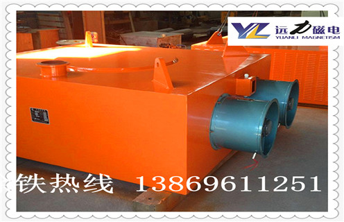 風(fēng)冷自卸式除鐵器，江西風(fēng)冷自卸式電磁除鐵器_江西風(fēng)冷自卸式電磁除鐵器參數(shù)工作原理_價(jià)格