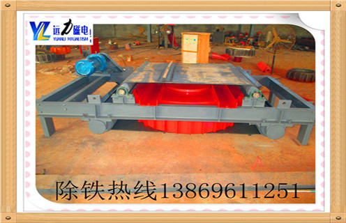輸送帶除鐵器，河南輸送帶除鐵器工作原理_河南輸送帶除鐵器工作原理示意圖構(gòu)造選型_廠家 